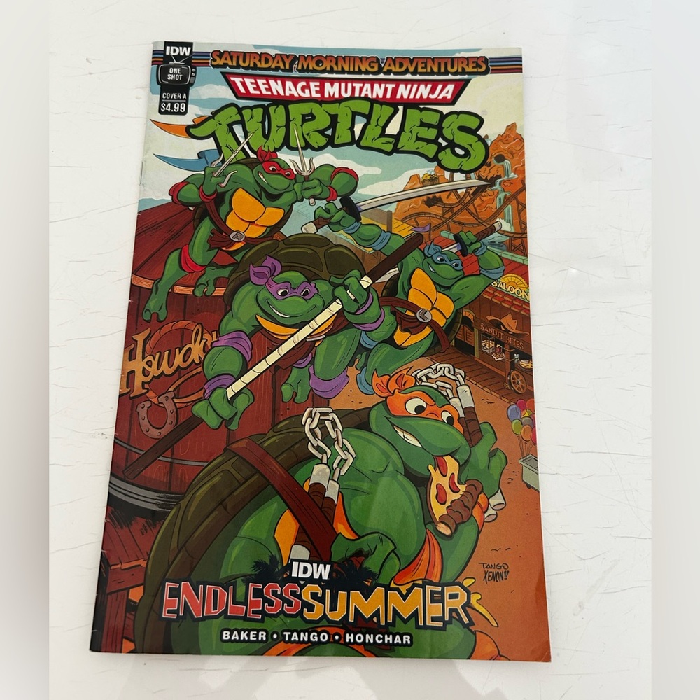 2023 Teenage Mutant Ninja Turtles Saturday Morning Endless Summer Comic Book